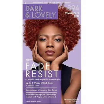 Dark & Lovely Fade Resistant Rich Conditioning Color Vivacios Red 394